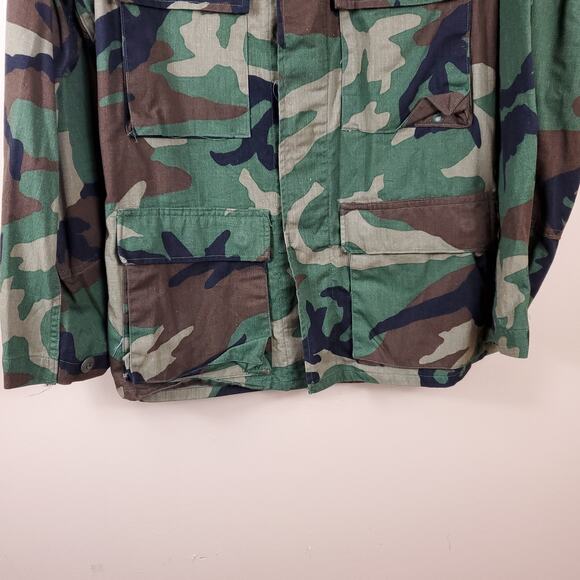 Army Combat Coat in Woodland Camo Size XS Short - Picture 3 of 11